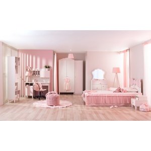 Detská izba ii chere - breza/ružová