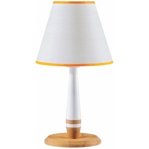Stolová lampa energy - biela/oranžová