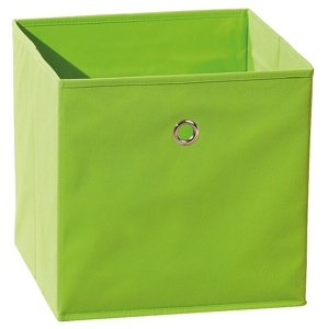 Skladací úložný box cube - zelená