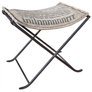 Unikátna kovová stolička s čalúnením unico - čierna/šedá