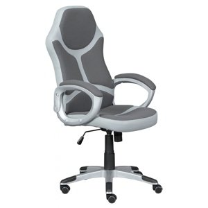 Kancelárska stolička na kolieskach bryce - šedá