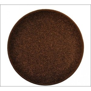 Eton hnedý koberec gulatý - 80 cm