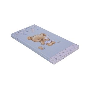 Detský matrac do postieľky scarlett grisi 60x120cm - modrý