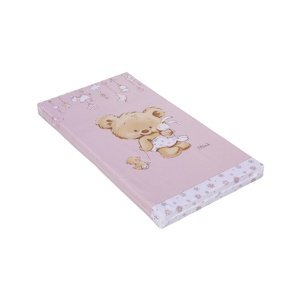 Detský matrac do postieľky scarlett grisi 60x120cm - ružový