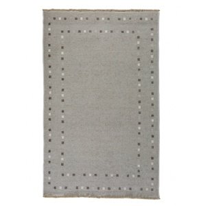 Obojstranný koberec tupf - šedá