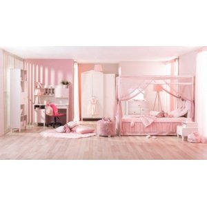 Detská izba chere - breza/ružová