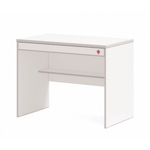 Písací stôl pure modular - biela