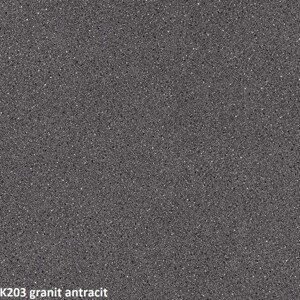 ArtExt Rohová pracovná doska - 38 mm FARBA PRACOVNEJ DOSKY: K203 antracit granit