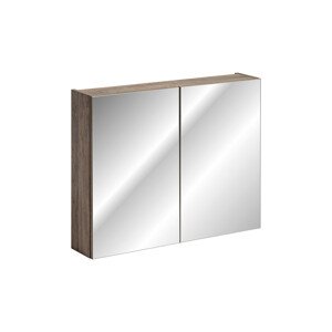 ArtCom Kúpeľňa SANTA FE TAUPE TYP: zrkadlová skrinka 84-80-A-2D: 80 x 65 x 17 cm